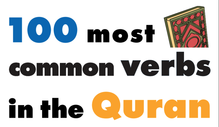 100 Most Common Verbs in The Quran 0 (0)