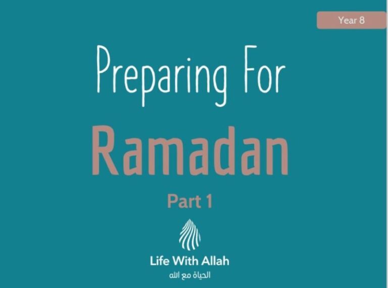 Preparing For Ramadan | Year 8 0 (0)